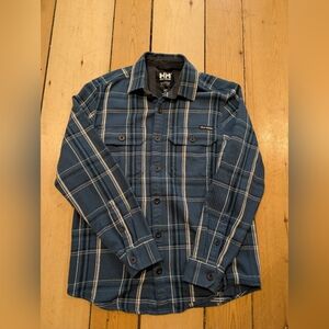 Helly Hansen Blue Plaid Men's Flannel